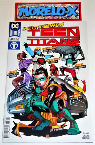 Teen Titans #20- Key Issue- 1ra Aparicion De Crush- Ingles