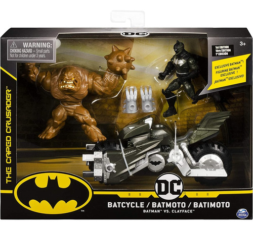 Batimoto + 2 Figuras (67811) - Dc Comics