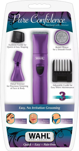 Rasuradora Recargable Pure Confidence - Wahl 9865-100 