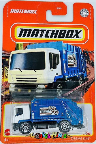 Matchbox Garbage King Caminhão 74/100 Lacrado