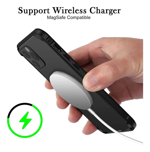 *. Capa Com Estrutura Metálica Para iPhone 15 Pro Max 14 13
