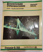 Comprar Ecuaciones Diferenciales Zill