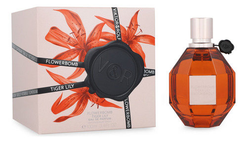 Viktor & Rolf Flowerbomb Tiger Lily 100ml Edp Spray - Dama
