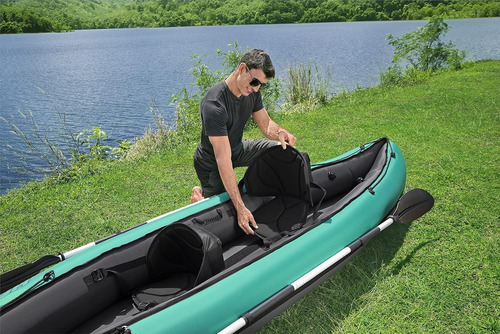 Conjunto De Kayak Inflable Hydro Force | Incluye Asient...
