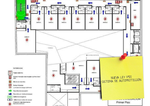 Imagen 3 de 7 de Ley 5920 Sistema De Autoproteccion Plan Evacuacion Caba