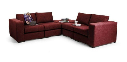 Sofa Sillon Esquinero Rinconero Modular Chenille Living  