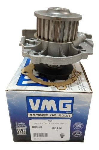 Bomba De Agua Vmg Fiat Siena 1.3 16v Fire