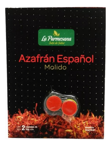 Azafrán Molido (display) La Parmesana X1und  4 dg