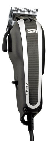 Cortadora De Pelo Wahl Professional Icon Negra Y Plata 110v