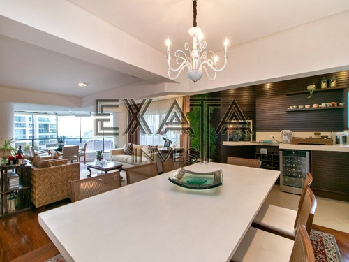 Imagem 10 de 28 de Apartamento À Venda No Panamby Com 285m² De Área Privativa, Living Com Varanda, 4 Suítes Com Armários, Living Amplo E Espaçoso, Home Theater, Depósito - Ap01350 - 70820244