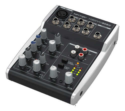 Consola Mixer 5 Canales Behringer Xenyx 502s Usb