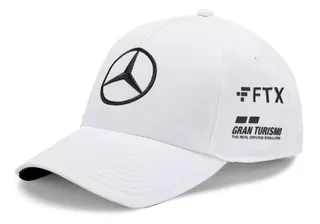 Gorra Mercedes Amg Petronas F1 2022 Lewis Hamilton - Blanco