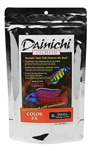 Alimento Para Ciclidos Dainichi Color Fx 1.1 Lbs