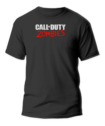 Polera Estampada Diseño Call Of Duty Zombies