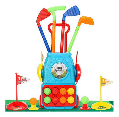 Juego De Juguetes De Golf Para Niños Pequeños, Niños Con Car