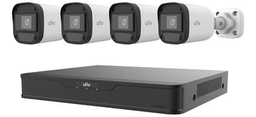 Combo Dvr 4 Canales Xvr301 + 4 Camaras Bullet Uac-b112-f28