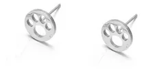 Comprar Caravanas Par Mascota Huella Acero Quirúrgico Joyas Regalo