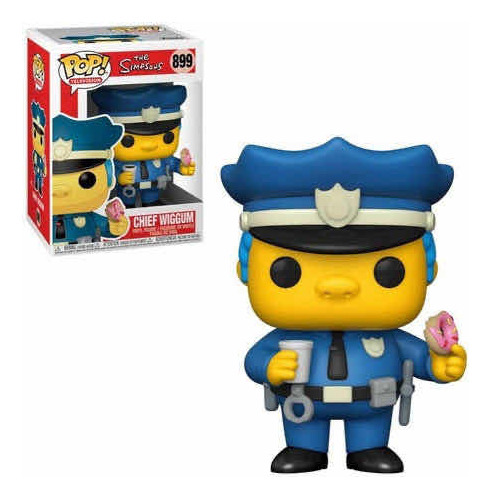 Funko Pop! Chief Wiggum - Jefe Gorgory Los Simpsons