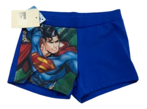 Malla Nene Short Ajustado Superman Disney 8561-217