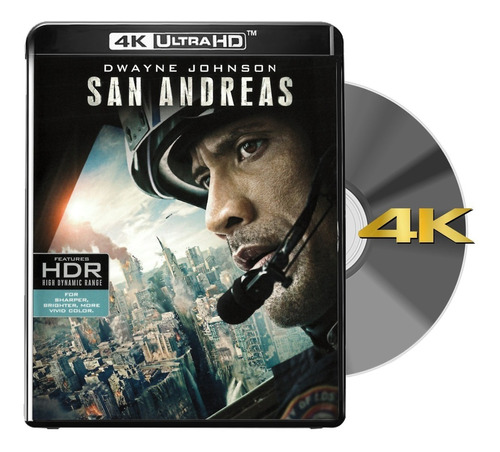 Blu Ray 4k San Andreas: Terremoto La Falla De San Andres
