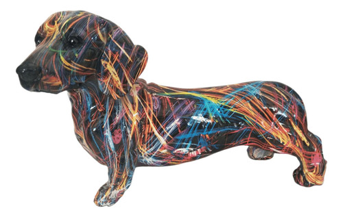 Escultura De Perro, Adorno De Perro Salchicha, Artesanía De