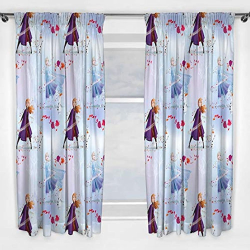 Disney Frozen 2 Elementos Cortinas