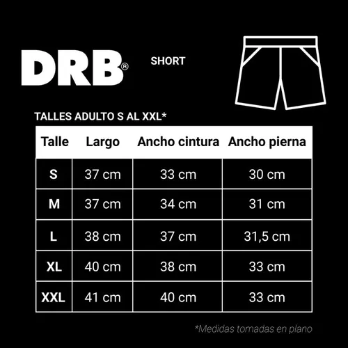 Short Liso Fútbol Hombre - DRB