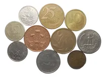 Comprar Monedas Mundiales Lote X 10 - N° 11 - Precio Loco