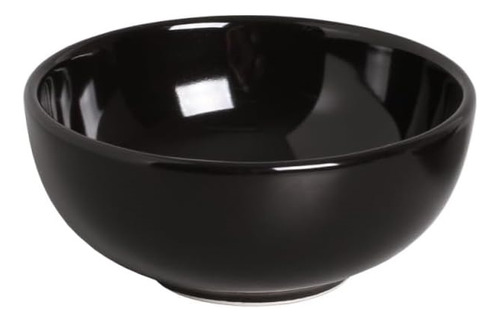 Kit Com 12 Manteigueiras Porcelana 40 Ml Preto