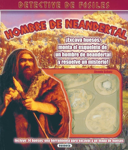 Hombre De Neandertal, De Schatz, Denis. Editorial Susaeta, Tapa Blanda En Español