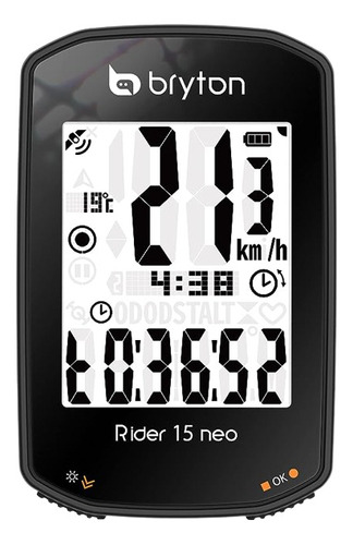 Ciclocomputador Gps Bryton Rider 15 Neo