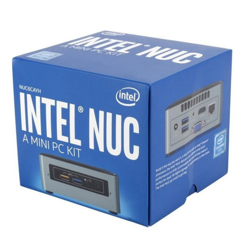 Mini Pc Nuc Intel  Celeron, Ram 4g  Disco Solido Sdd 120g Minipc