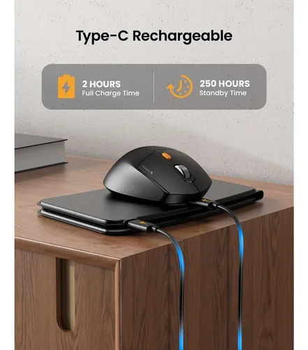 Combo Teclado Mouse Plegable Protoarc Xkm03 Ergonómico