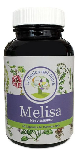 Botica Del Alma - Melisa 100% Pura Y Natural 60 Cap