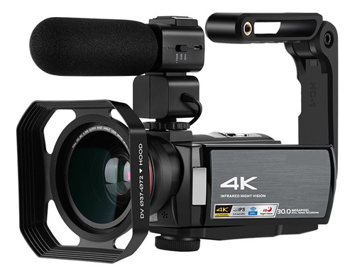 Cámara De Vídeo 4k Ir, Videocámara De Full Hd, Cámaras