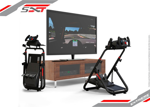 Imagem 5 de 10 de Suporte Cockpit Volante Simulador Logitechg29/fanatec/sxtv2
