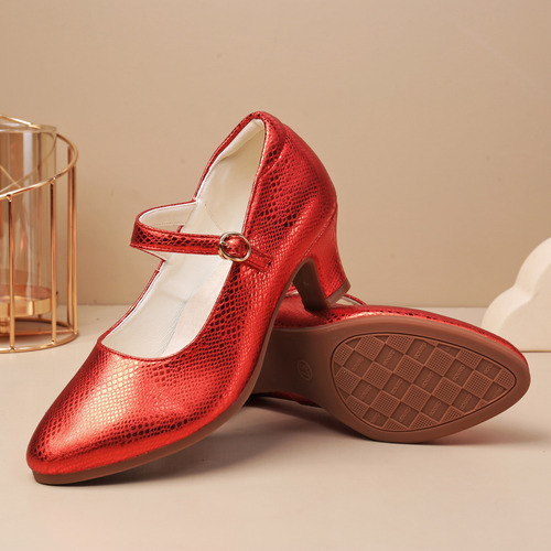 Zapatos De Baile De Salón Con Tacón De 5,5 Cm Para Mujer