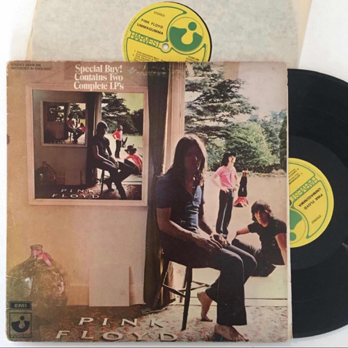 Pink Floyd Ummagumma Disco Vinilo Lp Doble Importado