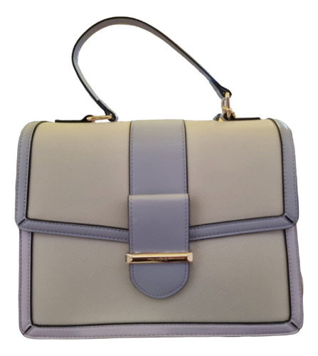 Bolsa Satchel Beige/lila Original Aldo