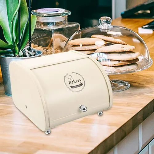 Panera De Acero Inoxidable Vintage Para Cocina