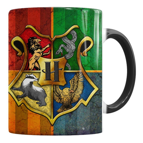 Taza Mágica Harry Potter Cerámica Excelente Calidad