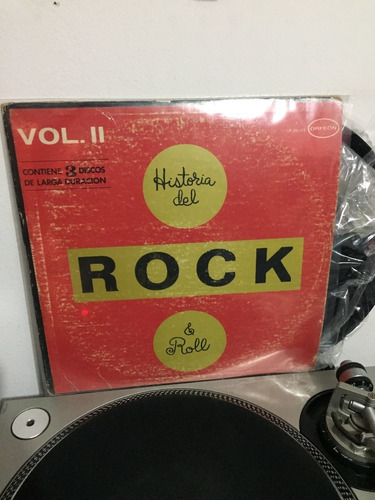 Historia Del Rock & Roll 3 Discos Vol 2 - 12 Lp Vinyl