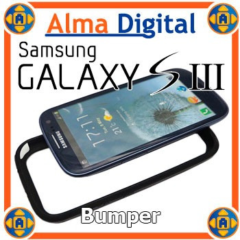 Forro Bumper Samsung S3 Estuche Protector Borde Goma