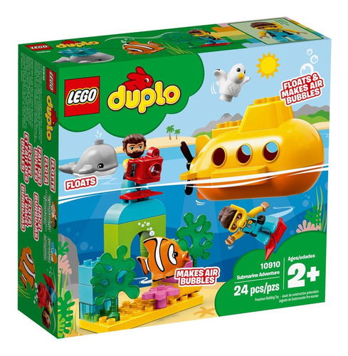 Lego Duplo 10910 Aventura Del Submarino