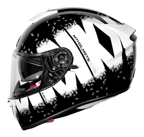 Capacete Mt Sv Blade 2 Oberon White