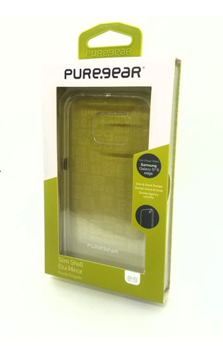 Case Funda Puregear Slim Shell Para Galaxy S6 Edge (clear)