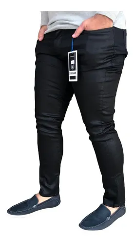 Calça sarja hotsell resinada masculina