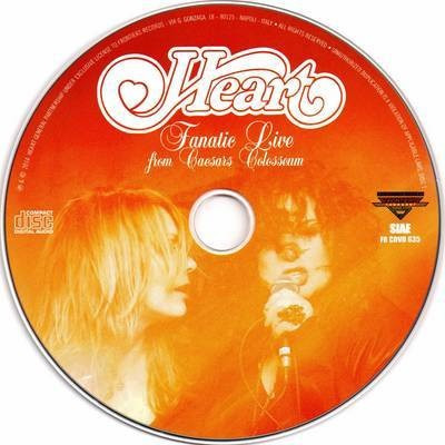 Heart - Fanatic Live From Caesars Colosseum Cd + Dvd (2014)