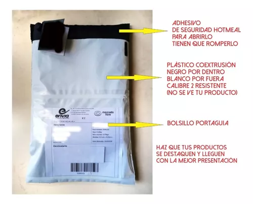 Bolsas para Envíos con Portaguías - Para Paquetes Para Paquetes