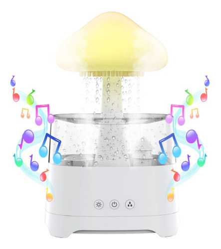 Humidificador De Bocina Smart Bt Water Drop Mushroom Cloud